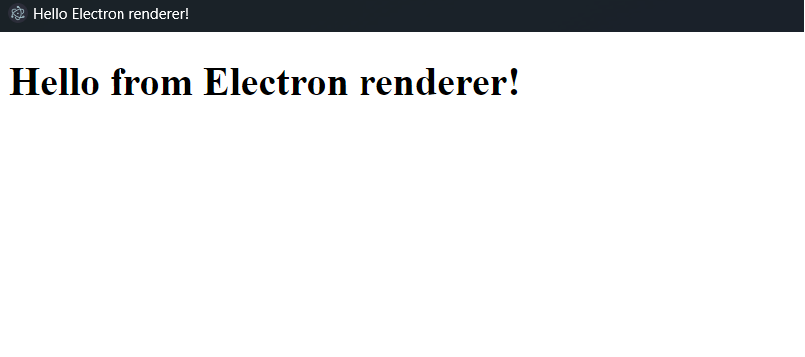 Hello from Electron Render